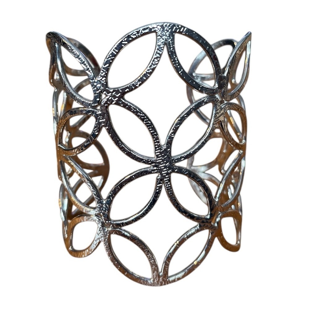 Silver Cuff Bracelet - Picture 2 of 6